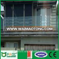 Factory Direct Price Polish Stainless Steel Glass Balcony Railing