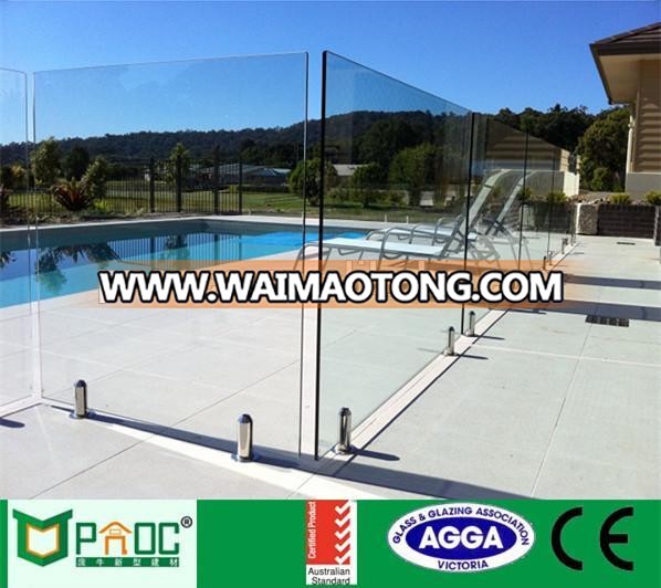 Balcony Frameless Glass Balustrade With Tempered Glass By PNOC Company